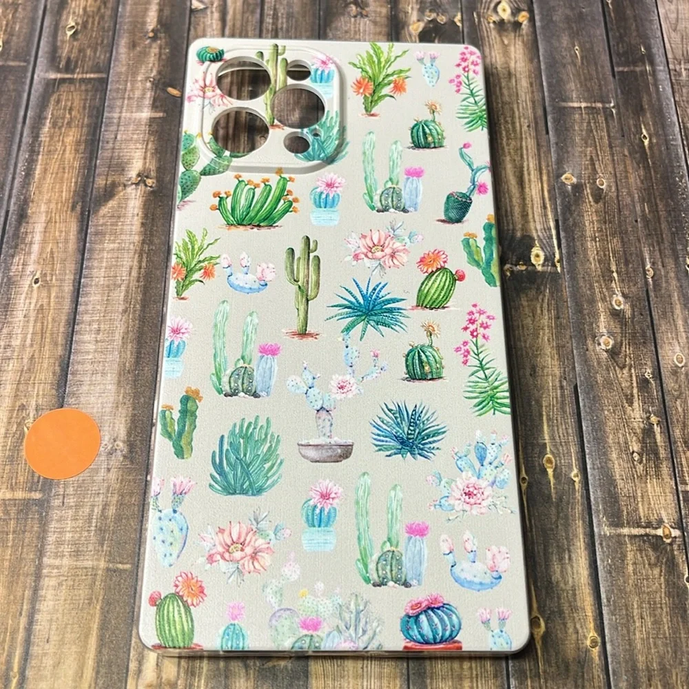 5for$10 Cactus iPhone 12 Pro Max Square Case Succulent Plants Botanical NWT